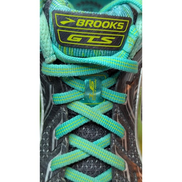 Brooks DNA GTS 16th Edition Women's Size 10.5M GunMetal/GRN/GRAY Running Shoes - Picture 4 of 16